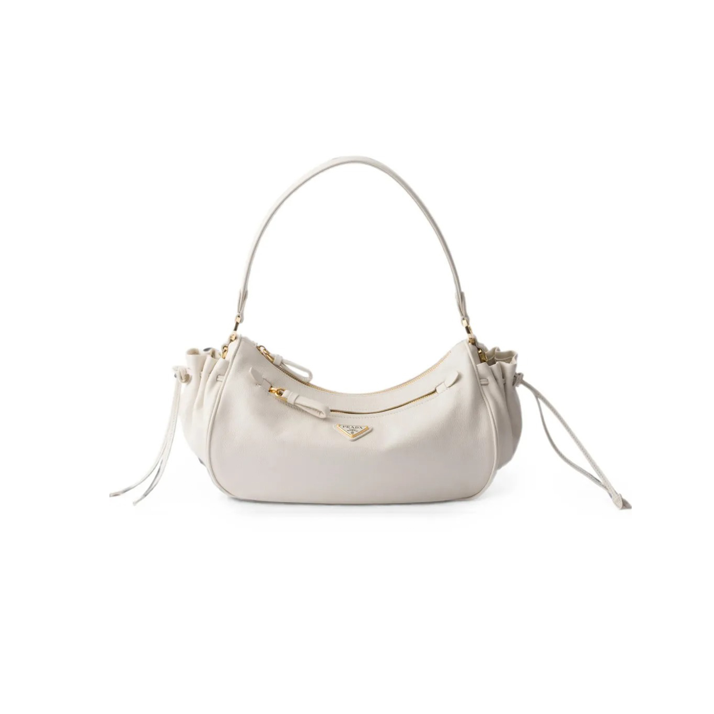 PRADA SMALL LEATHER CROSSBODY BAG 1BC296 (27*18*9.5cm)